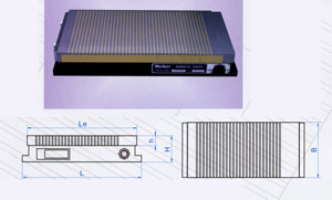 Standard permanent magnetic chuck